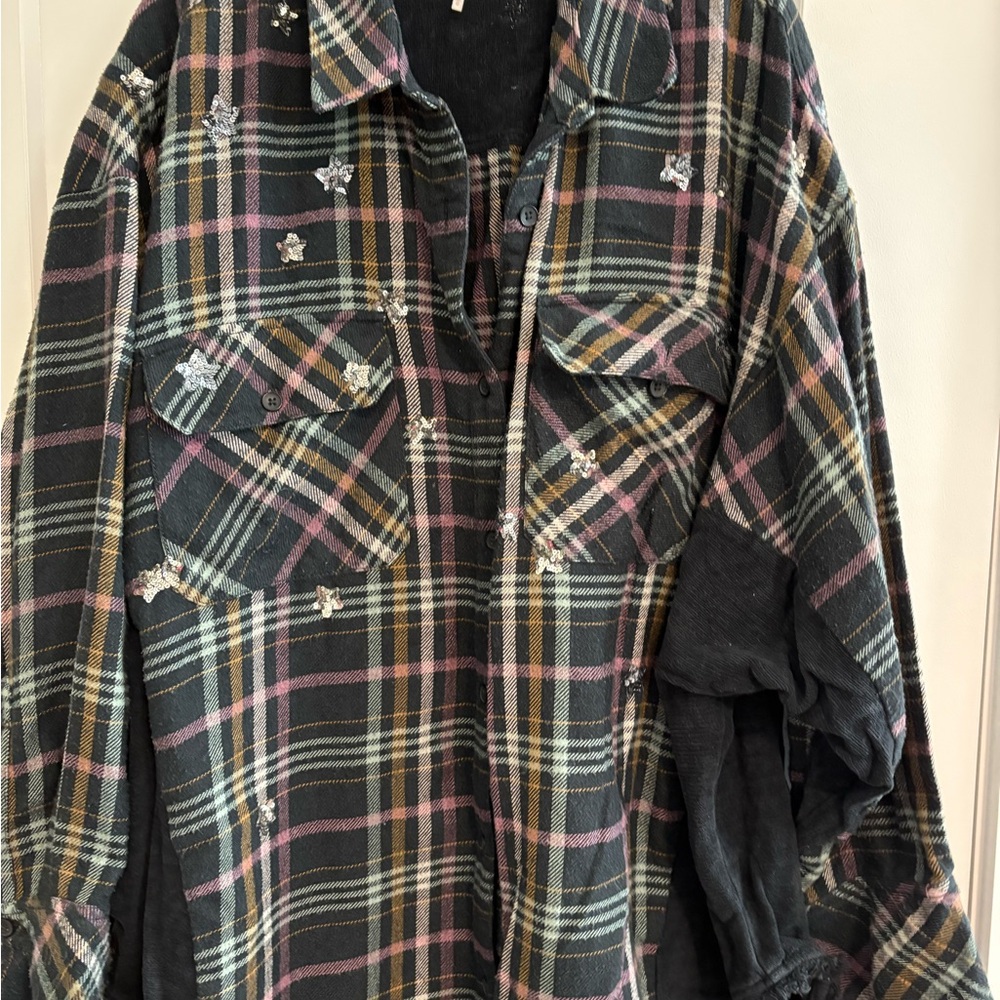 Free People Shacket size LG